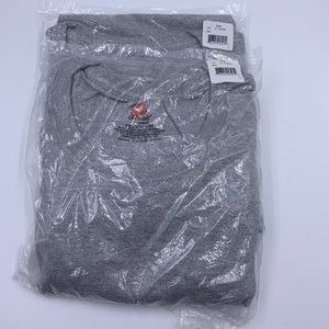 (2) Grey Hanes T Shirts